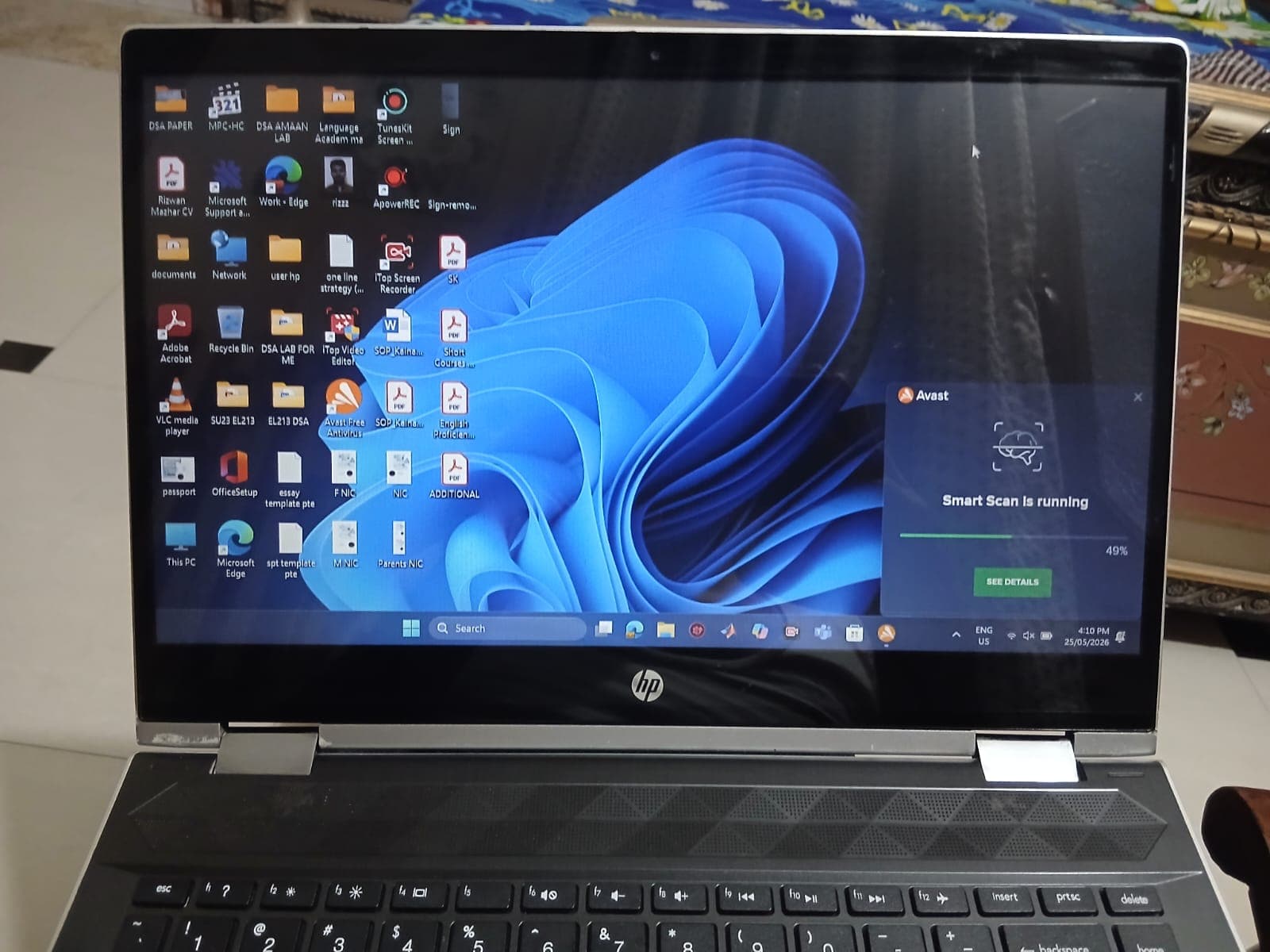 HP Pavilion x360 Convertible 14-cd0xxx 256GB SSD